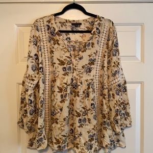 NWOT American Eagle Peasant Top